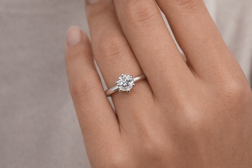 Tiffany anello solitario - anello,
