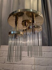 Pair of mid century brass and