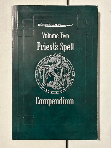 Priest spell compendium - priest's,