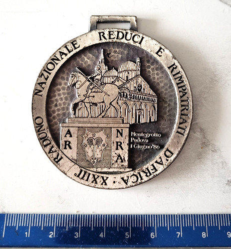 Medaglia ricordo raduno reduci - medaglia,
