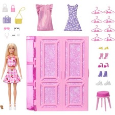 Mattel hxd58 barbie - hxd58, armadio