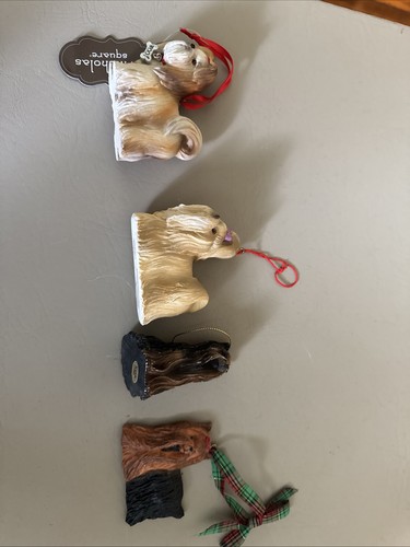 Lot hanging dog ornament - 4,