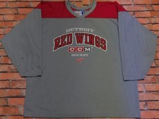 MAGLIA SHIRT ICE HOCKEY GHIACCIO NHL RED WINGS DETROIT  tg. L