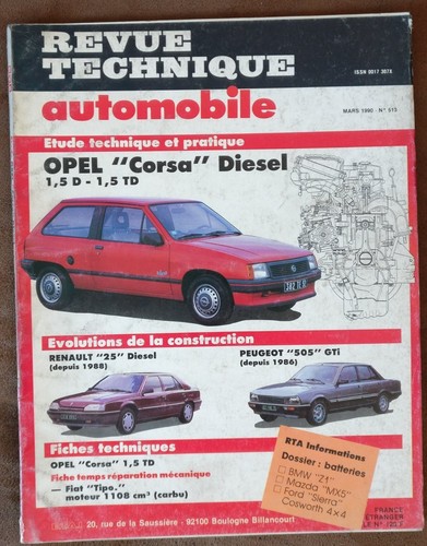 Revue technique automobile - revue,
