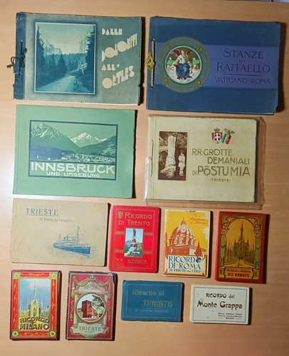Lotto libri ricordo vedute - lotto,