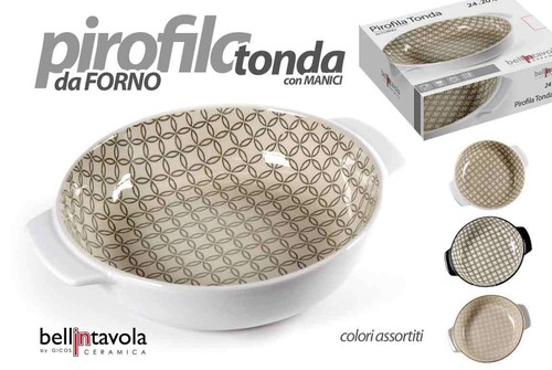 Pirofila teglia forno tonda - forno,