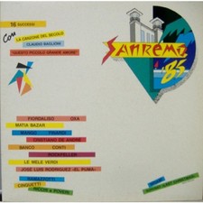 Various – Sanremo '85 - LP ITA 85  MINT/EX+