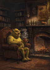 Poster film rilassante Shrek