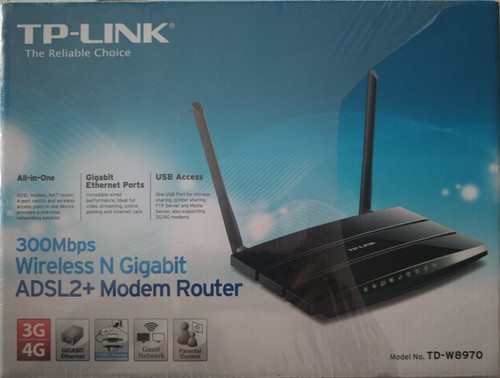 Modem router link w8970 - router, tp-link