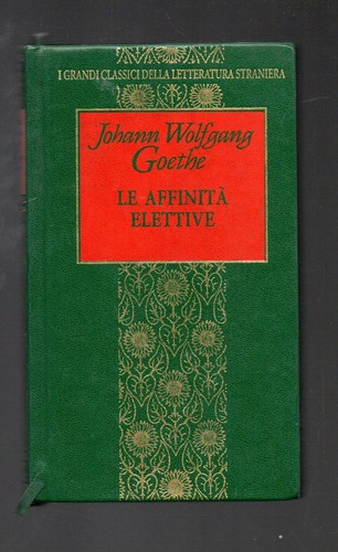 Libro affinità elettive - libro, le