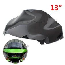 Parabrezza nero 13" Wave per