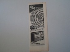 advertising Pubblicità 1952 IMCA RADIO PANGAMMA  - ALESSANDRIA