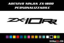 Adesivo in Vinile:  KAWASAKI ZX-10RR  2pz COLORI E DIMENSIONI A SCELTA
