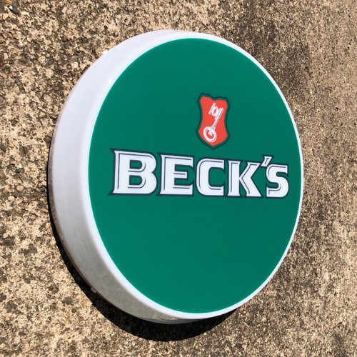 Beck light led bar sign - beck's,