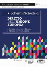 Schemi & schede di diritto dell'Unione Europea - [Gruppo Editoriale Simone]