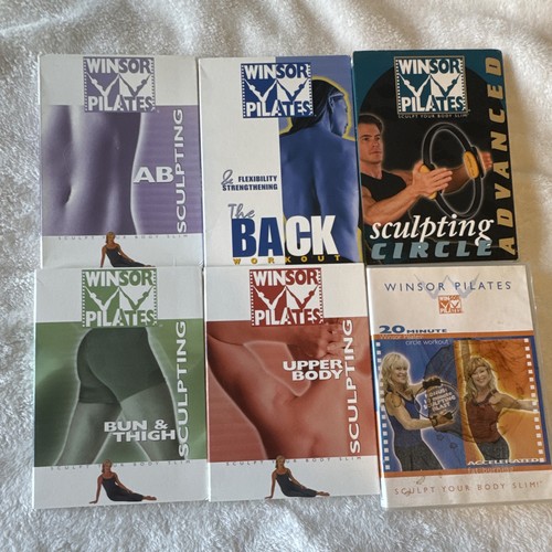 Winsor pilates dvd lot - winsor,