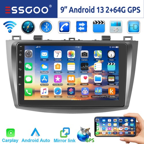 Autoradio 64g android - 9", 2+64g