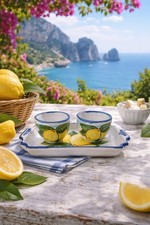 Set tazzine con vassoio - tazzine,