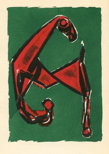 Marino marini pochoir - marini, "cheval