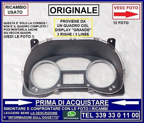 Cornice cromata quadro - x,
