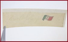 NOS COLNAGO FIRMA BANDIERA BIANCA TOP TUBE DECAL VINTAGE ANNI 80 SUPER MASTER MEXICO