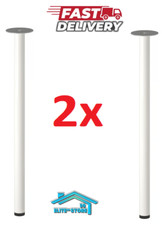 2x Gambe da Tavolo in Acciaio