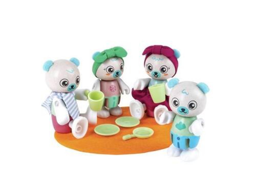 Legno e3529 famiglia orsi - e3529, di