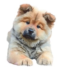 3 adesivi Chow Chow adesivi