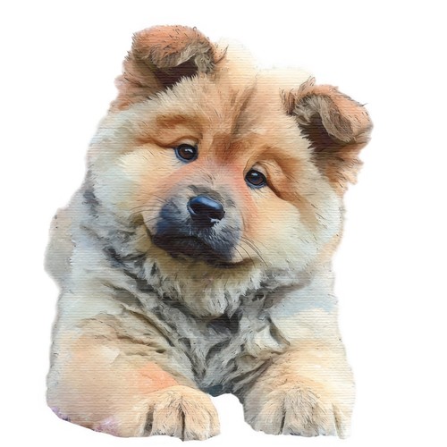 Adesivi chow - chow,