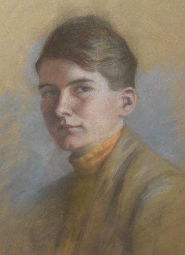 Dipinto ritratto pastello