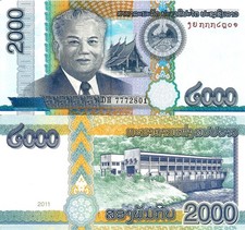 Laos 2000 kip - 2011, unc
