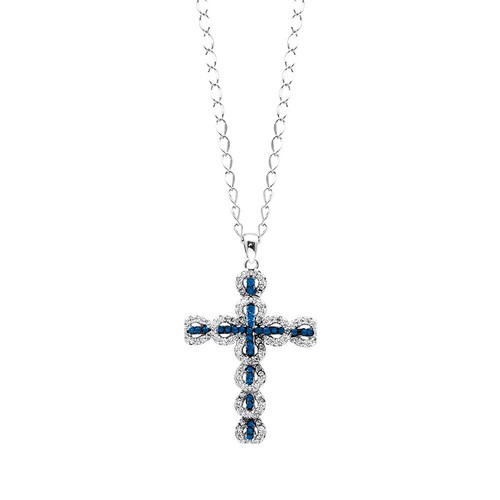 Ciondolo croce argento 925