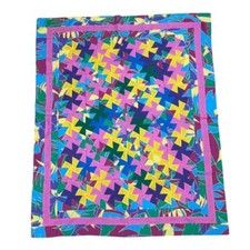 Colorful Handcrafted Quilt