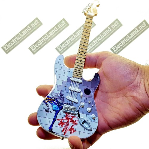 Mini guitar scale pink - guitar, 1:4
