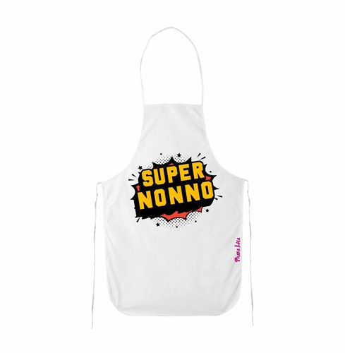 Grembiule bianco cucina - grembiule,