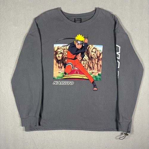Naruto boxlunch sweater grey - naruto,