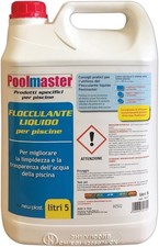 New Plast 3017 - Poolmaster - FLOCCULANTE LIQUIDO - per Acqua Piscina,Tanica 5lt