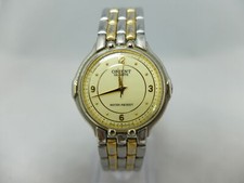 Orologio ORIENT C75005-40BJ Quarzo  acciaio placato oro Unisex 485vv1650