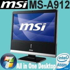 pc computer desktop all-in-one MSI MS-A912 4gb ssd 120gb cpu quad-core 1,8 Ghz