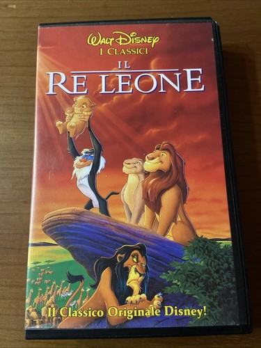 Videocassetta disney leone - videocassetta,