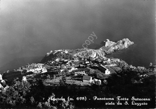 Cartolina agerola panorama - agerola,
