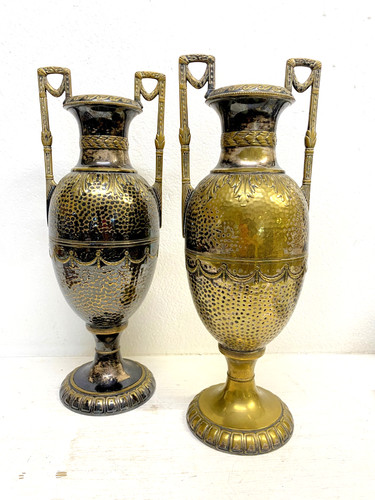 Coppia vaso anfora - vaso,
