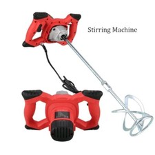 Miscelatore Elettrico Grado Industriale 6 Ingranaggi Regolabile Vernice Cemento ​Mortaio Frullatore