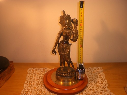 Vecchia statua ottone - statua,