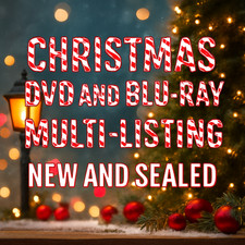New and Sealed Region 2 UK Christmas DVD's and Blu-Ray's MULTI-LISTING