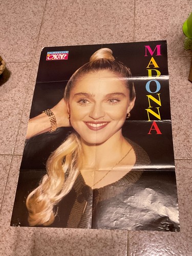 Poster madonna po - , un