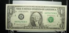 Banconota usa dollaro serie - usa, 1