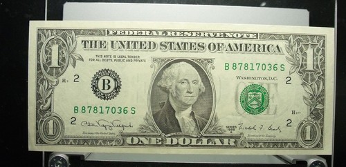 Banconota usa dollaro serie - banconota, 1