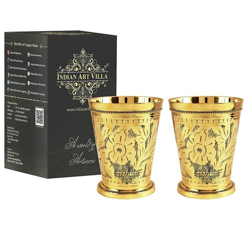 Set ottone vetro - di, tumbler