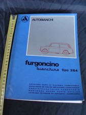 Catalogo parti di ricambio carrozzeria Autobianchi Bianchina Furgoncino 264